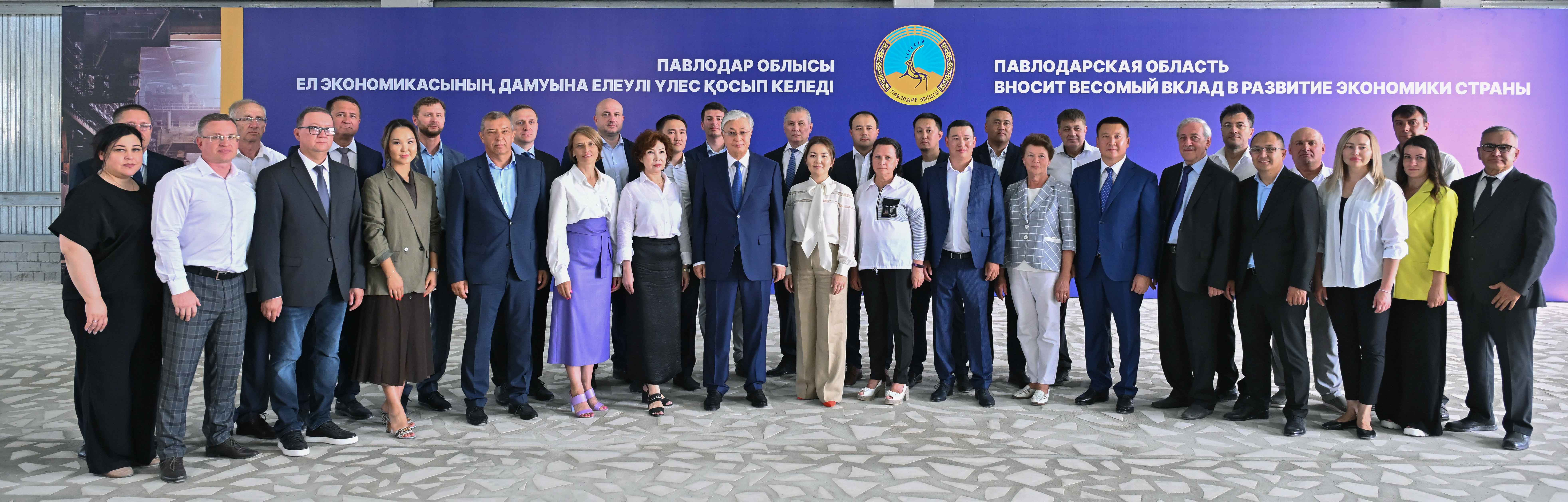 Президент заслушал отчет о социально-экономическом развитии и инвестиционном потенциале Павлодарской области